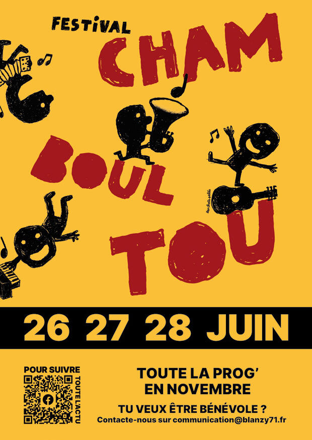 Affiche dates 2026 BLANZY CHAMBOULTOU