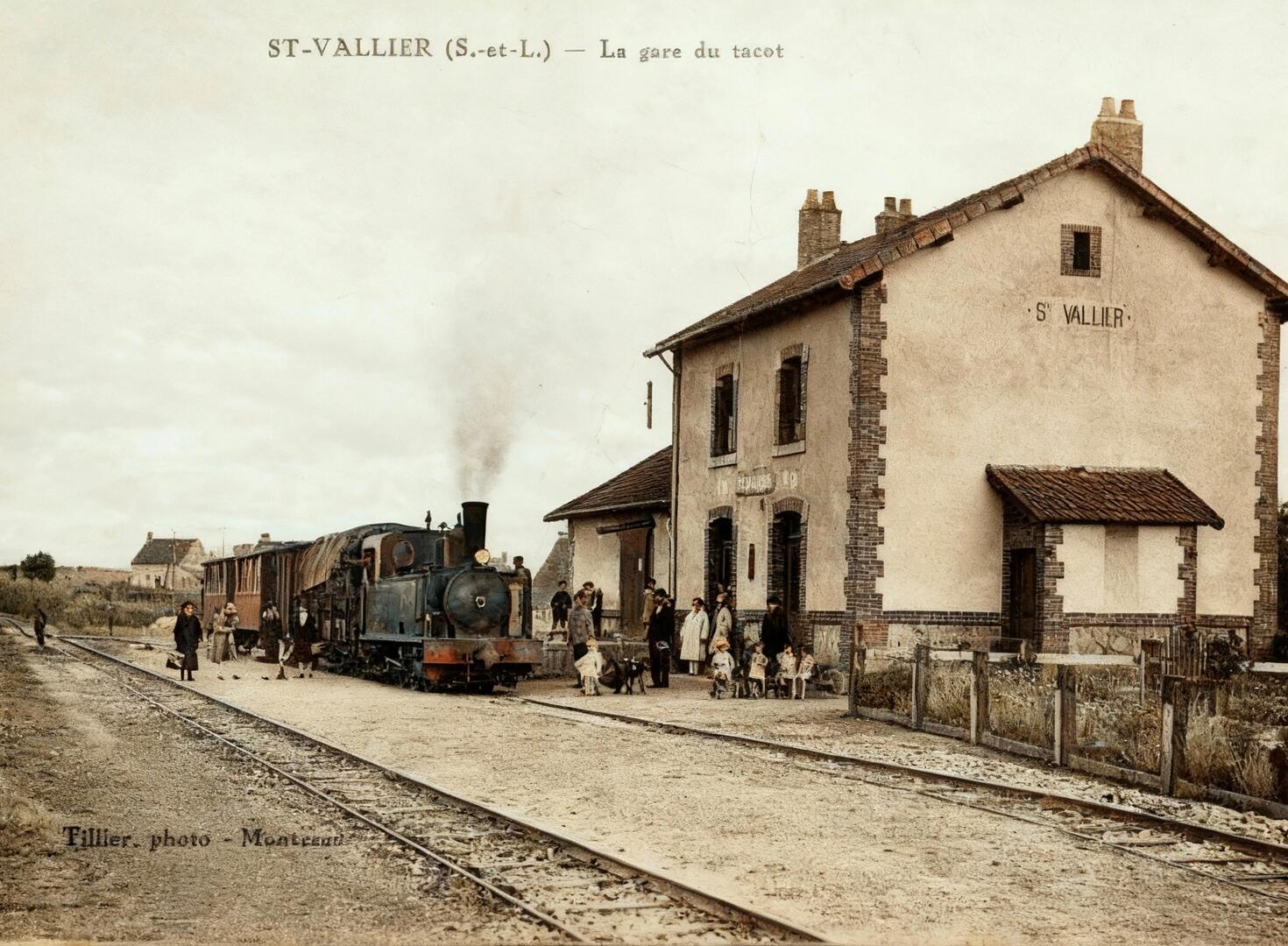 Train gare de Galuzot