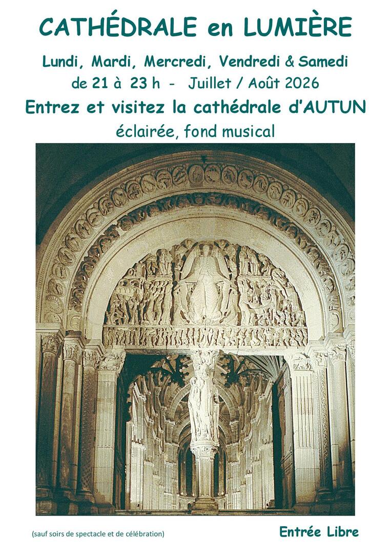 Tympan de la cathédrale Saint Lazare