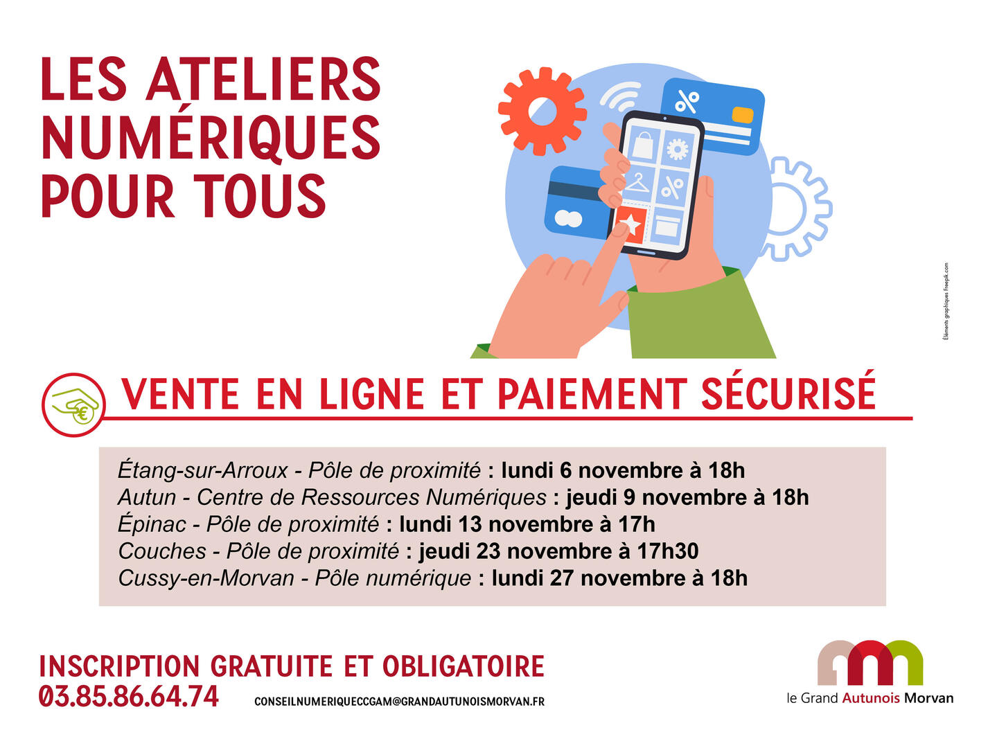 Vente en ligne et paiement sécurisé