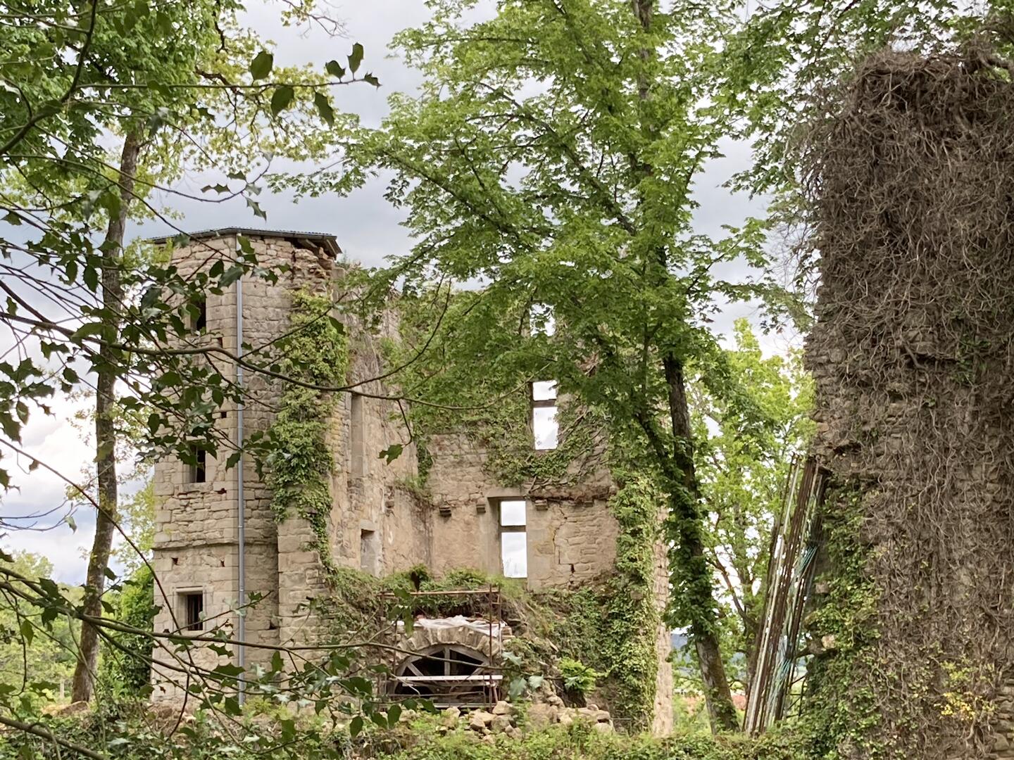 ruines château de Vautheau
