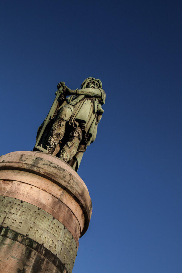 La statue de Vercingétorix