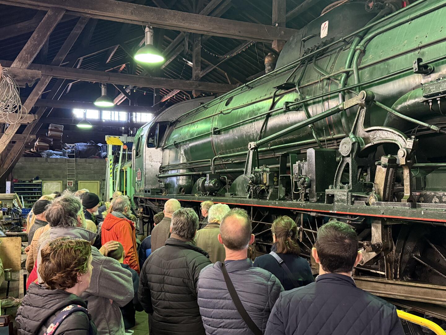 Visite de la 241 P 17