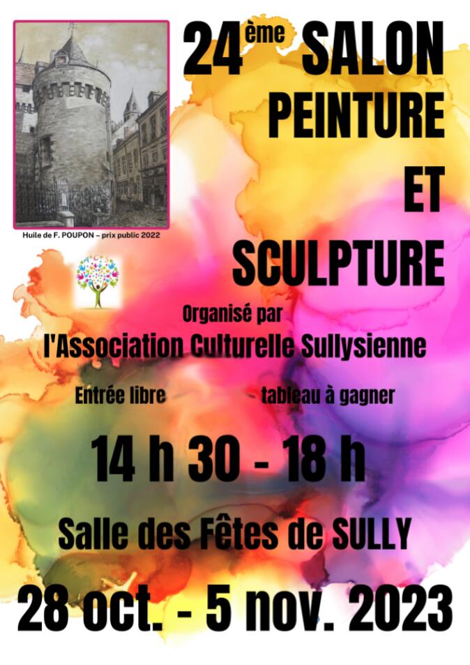 affiche salon de peinture
