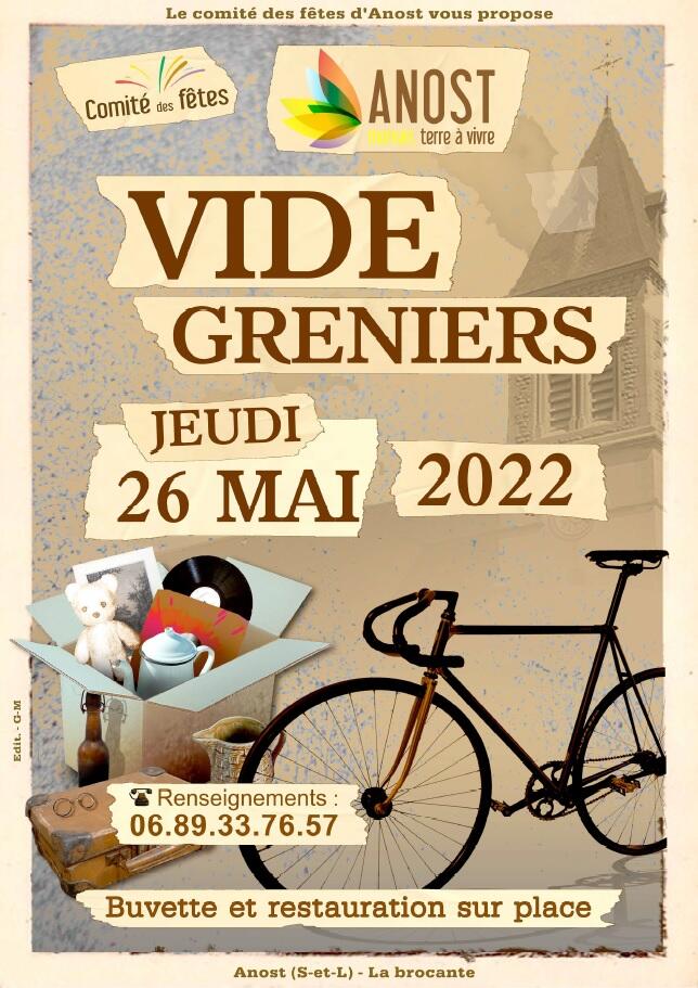 affiche vide greniers