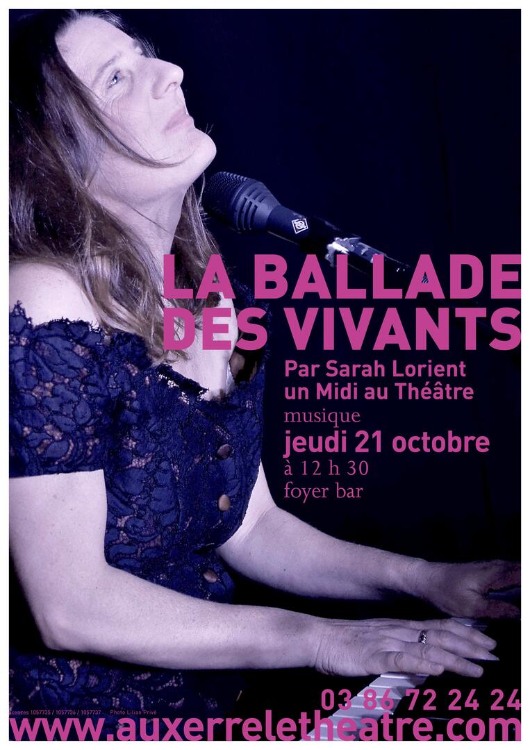 MIDI AU THÉÂTRE : LA BALLADE DES VIVANTS