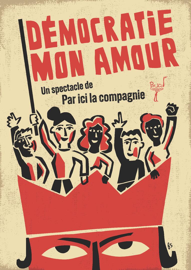 Affiche Démocratie mon amour