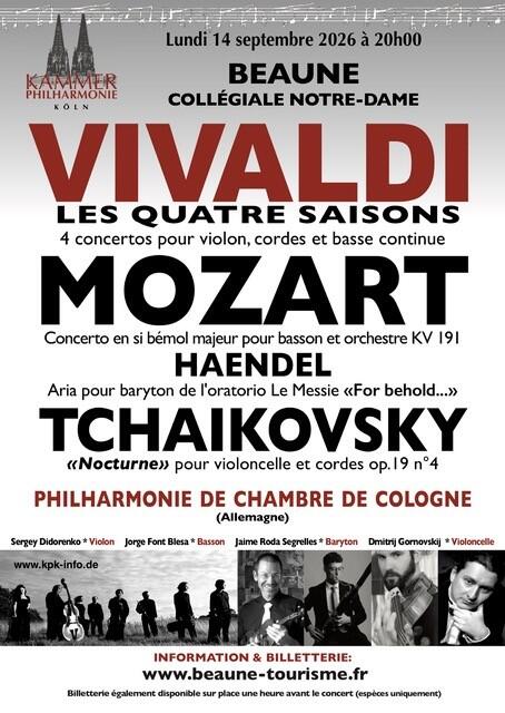 Concert du 14 septembre ensemble de Cologne