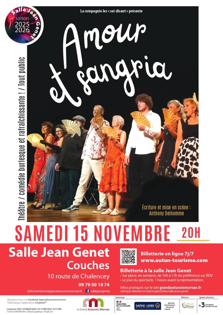 affiche amour et sangria
