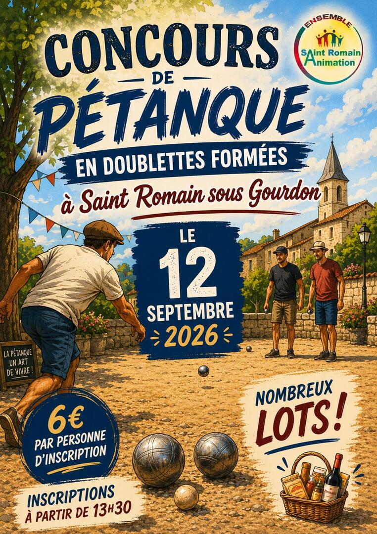 Concours de pétanque