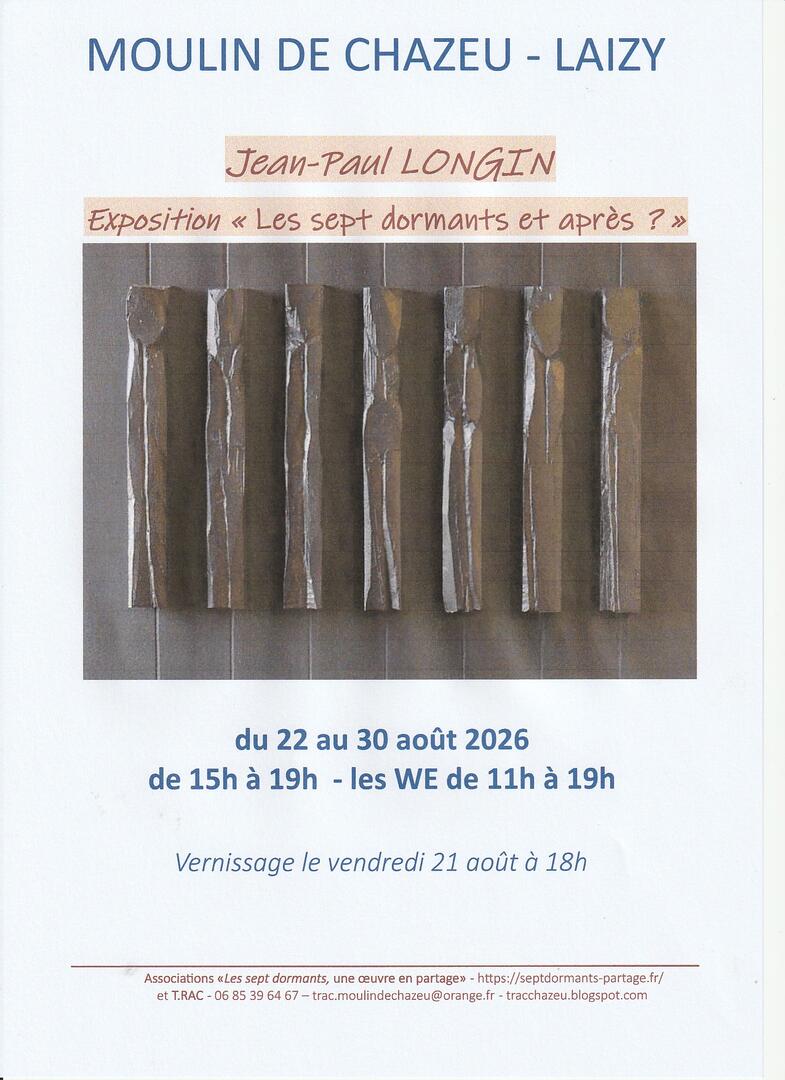 affiche expo JP Longin 2026