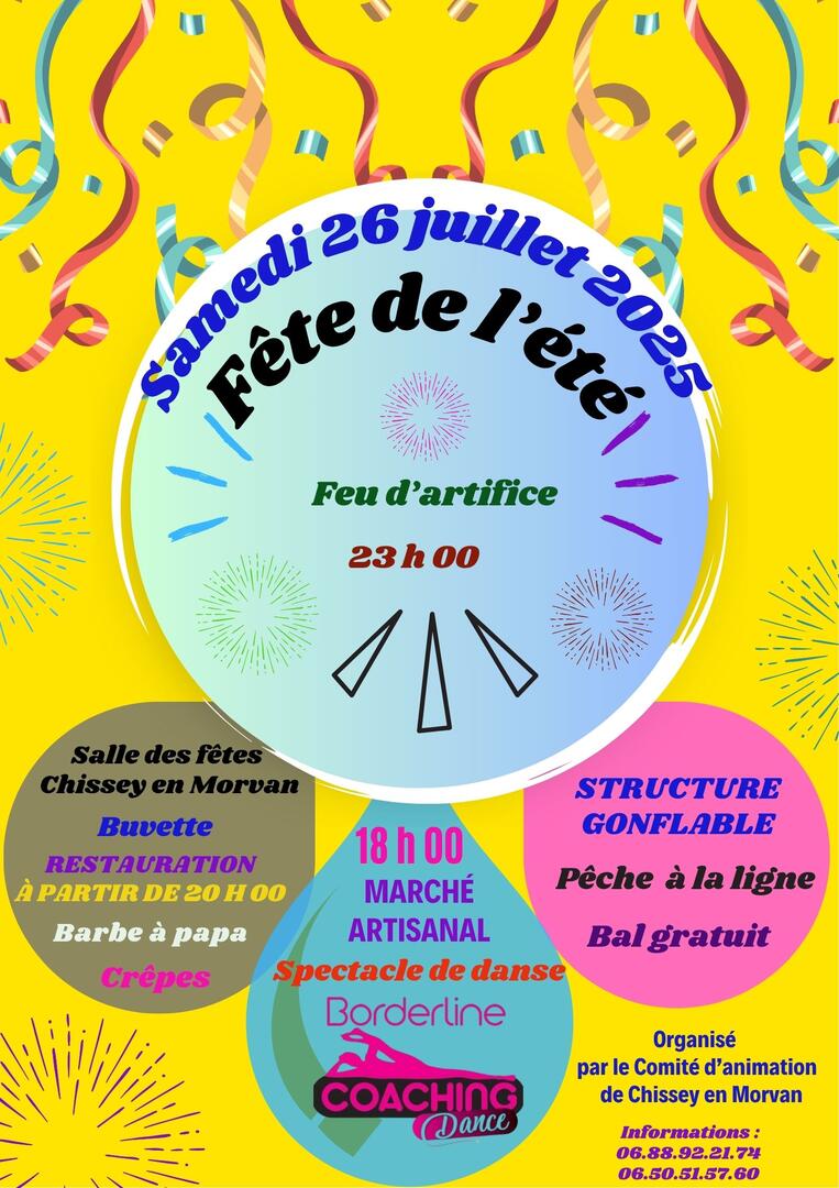 Fête d l'été et son marché artisanal