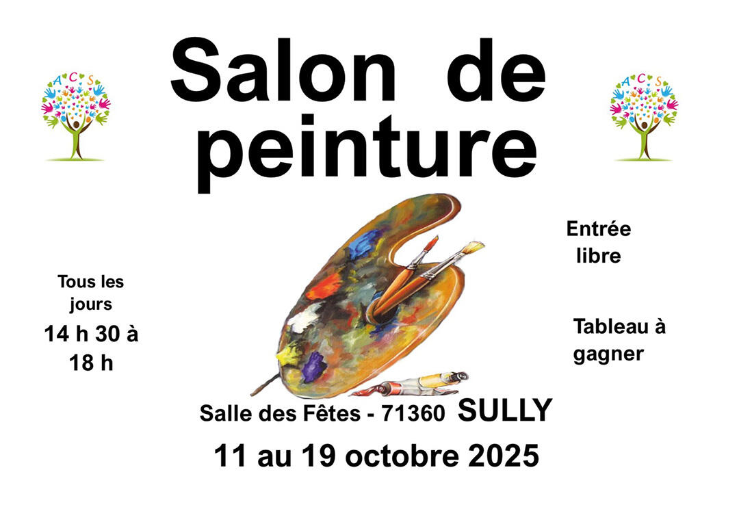 Salon de peinture à Sully