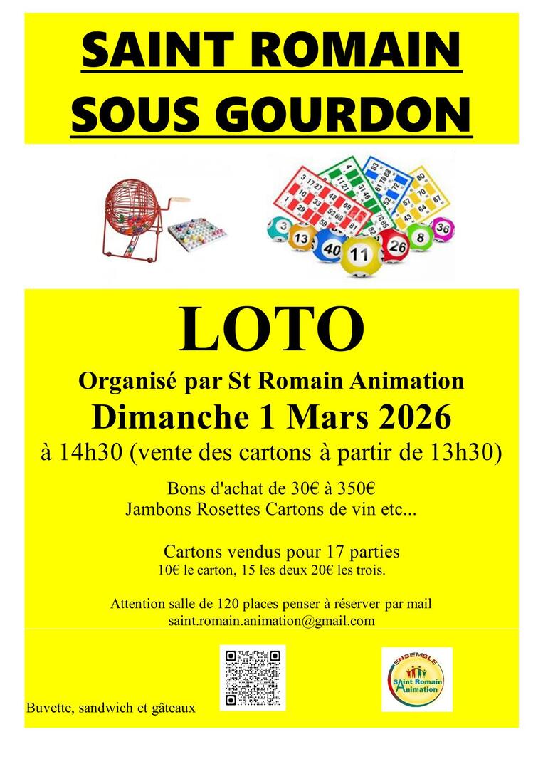 Loto de Saint Romain Animation