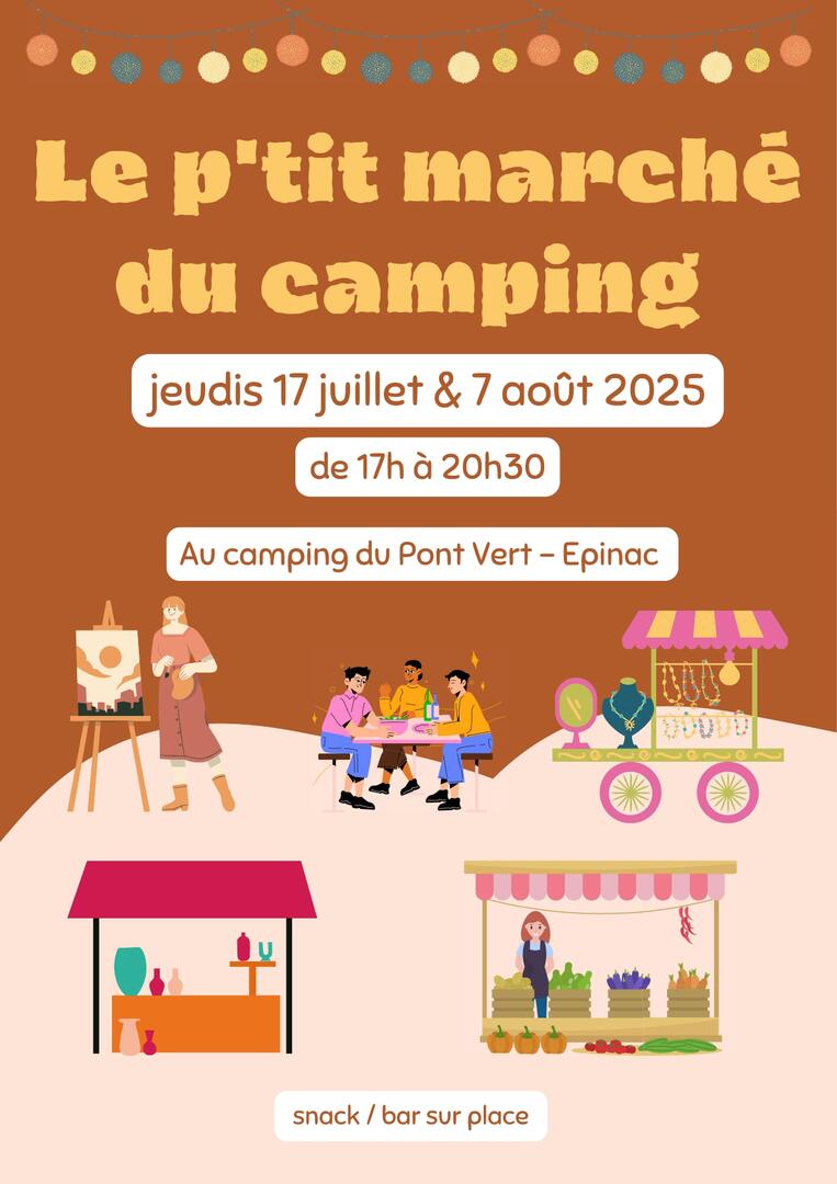affiche marché Epinac