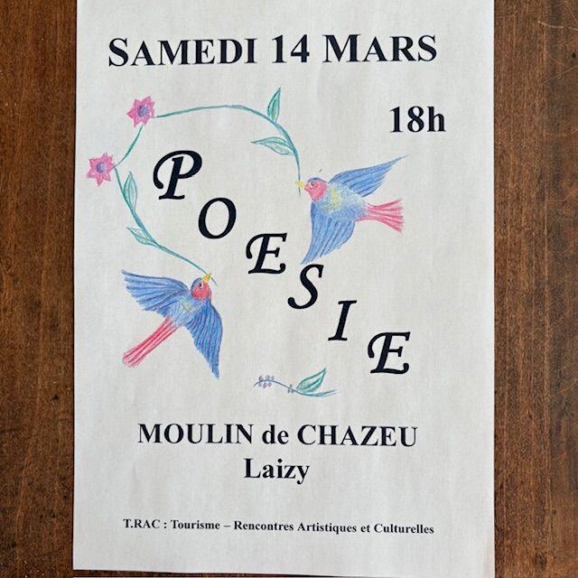 affiche poésie