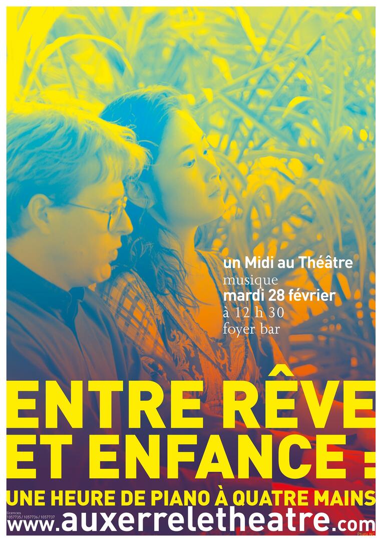 ENTRE RÊVE ET ENFANCE, UNE HEURE DE PIANO À QUATRE MAINS