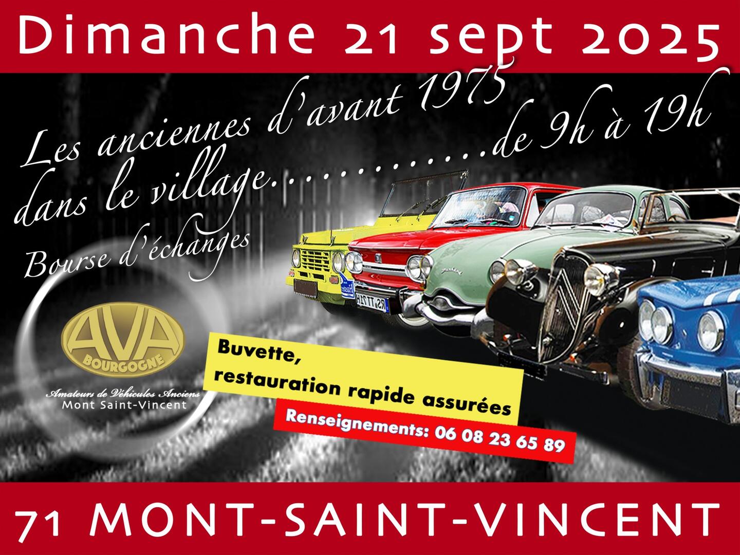 Les Anciennes d'avant 1975 dans le village