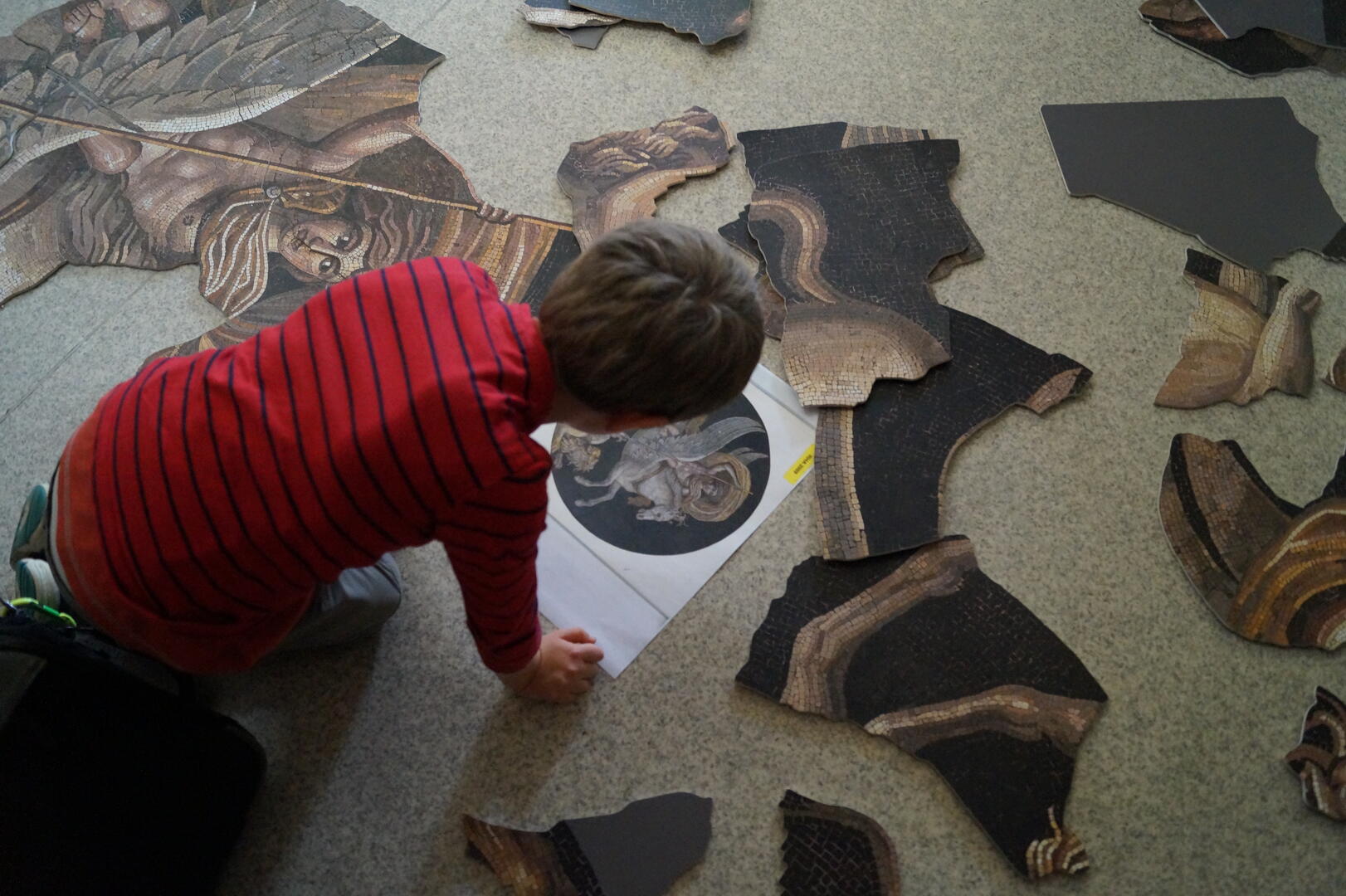 ateliers mosaïques romaines