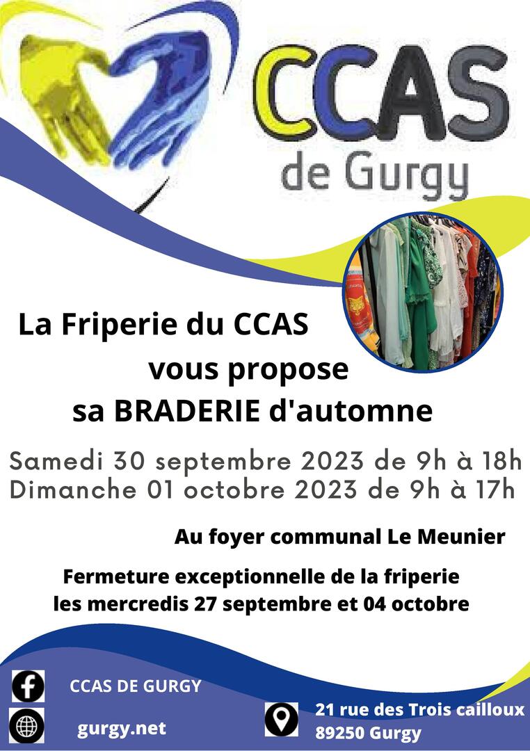 braderie automne 2023
