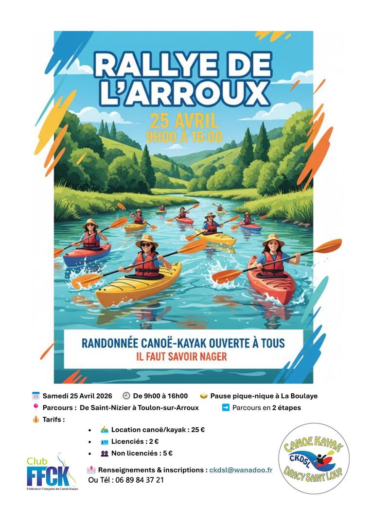 Rallye de l’ Arroux 2026 (Dracy-Saint-Loup) | Office de tourisme d ...