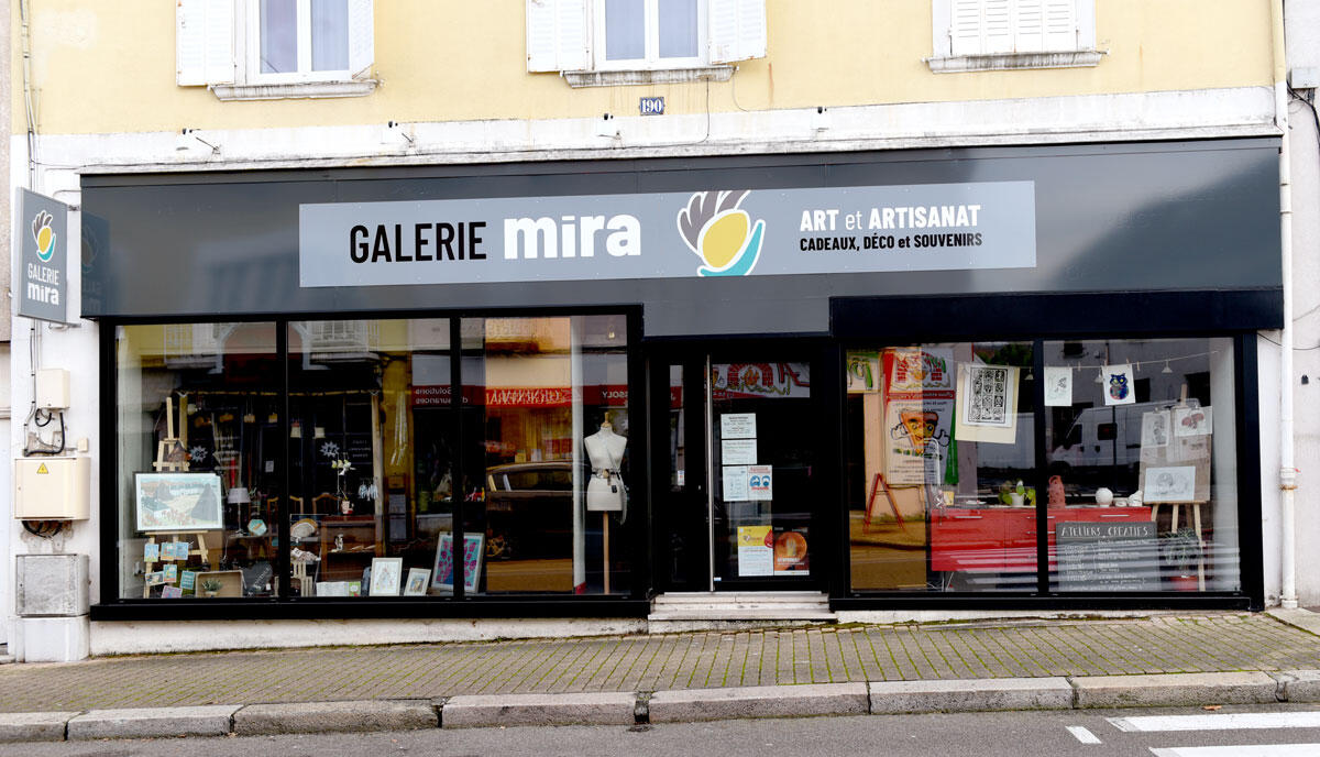 Façade de la Galerie Mira, Le Creusot