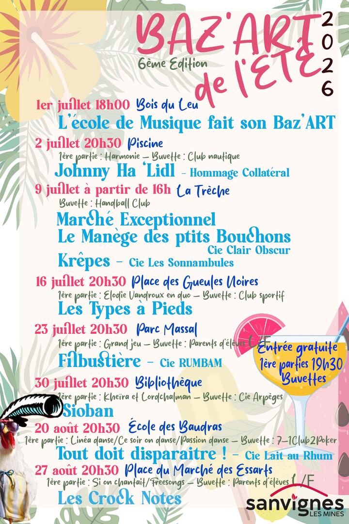 Festival le Baz'art de l'été