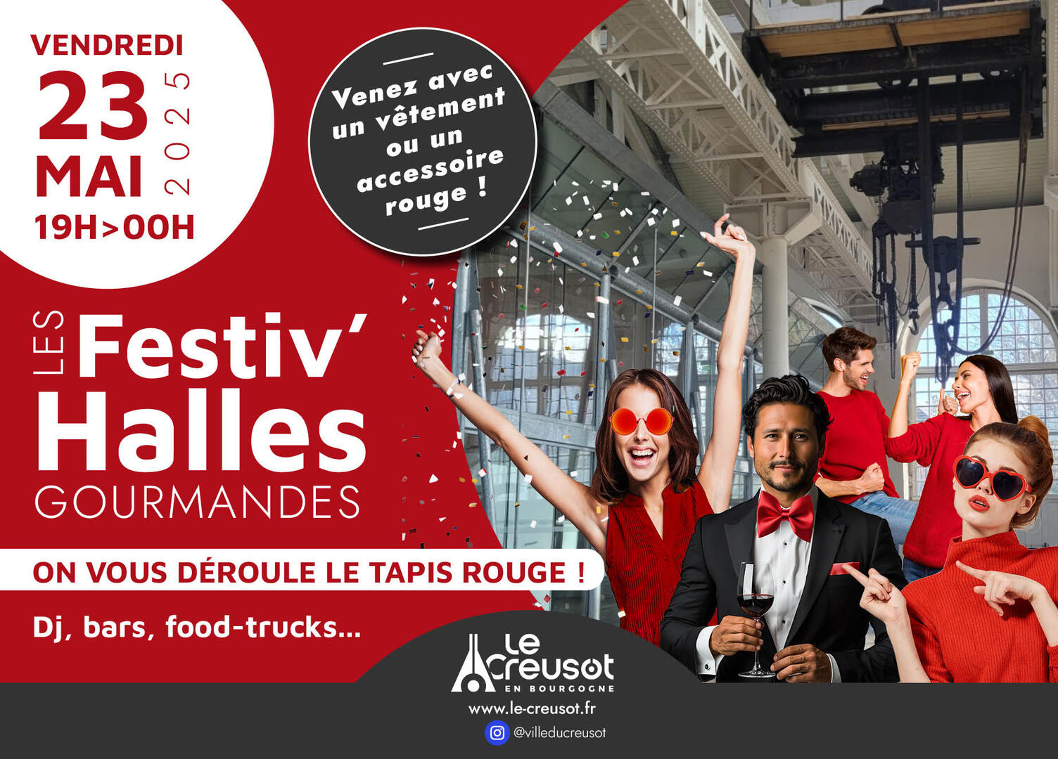 Festiv'Halles gourmandes 23 mai 2025