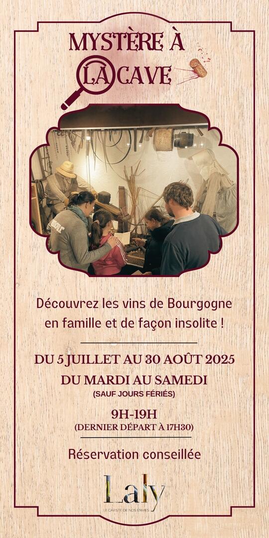 Flyers Mystère à la cave 2025 - 1