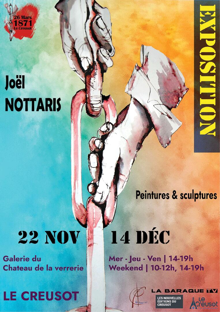 Affcihe Exposition Joël Nottaris