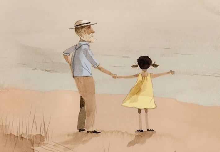 LE VIEILLARD ET L'ENFANT LECTURE MUSICALE POUR ENFANTS