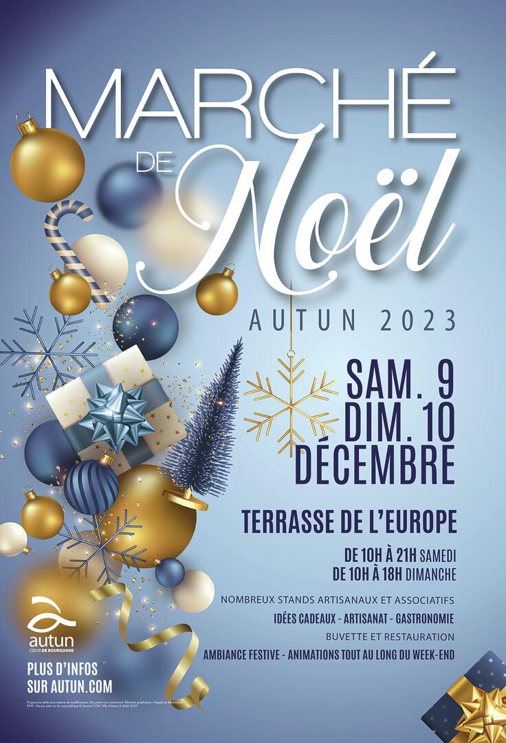 marché de noël 2023 Autun