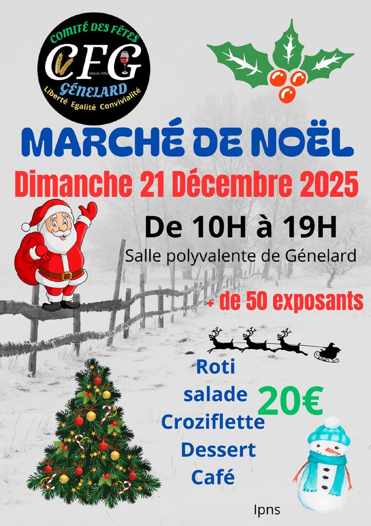 Marché de Noël de Génelard
