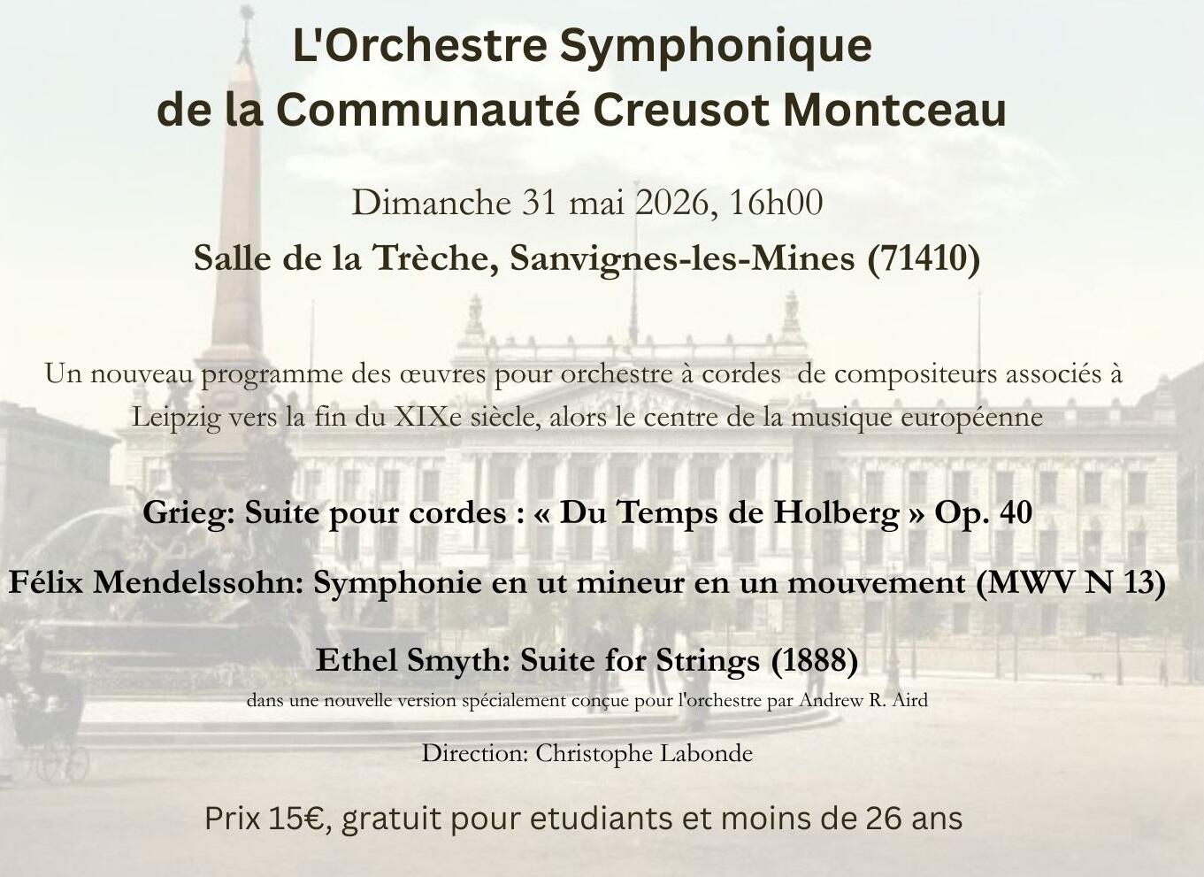 Concert du 31 mai