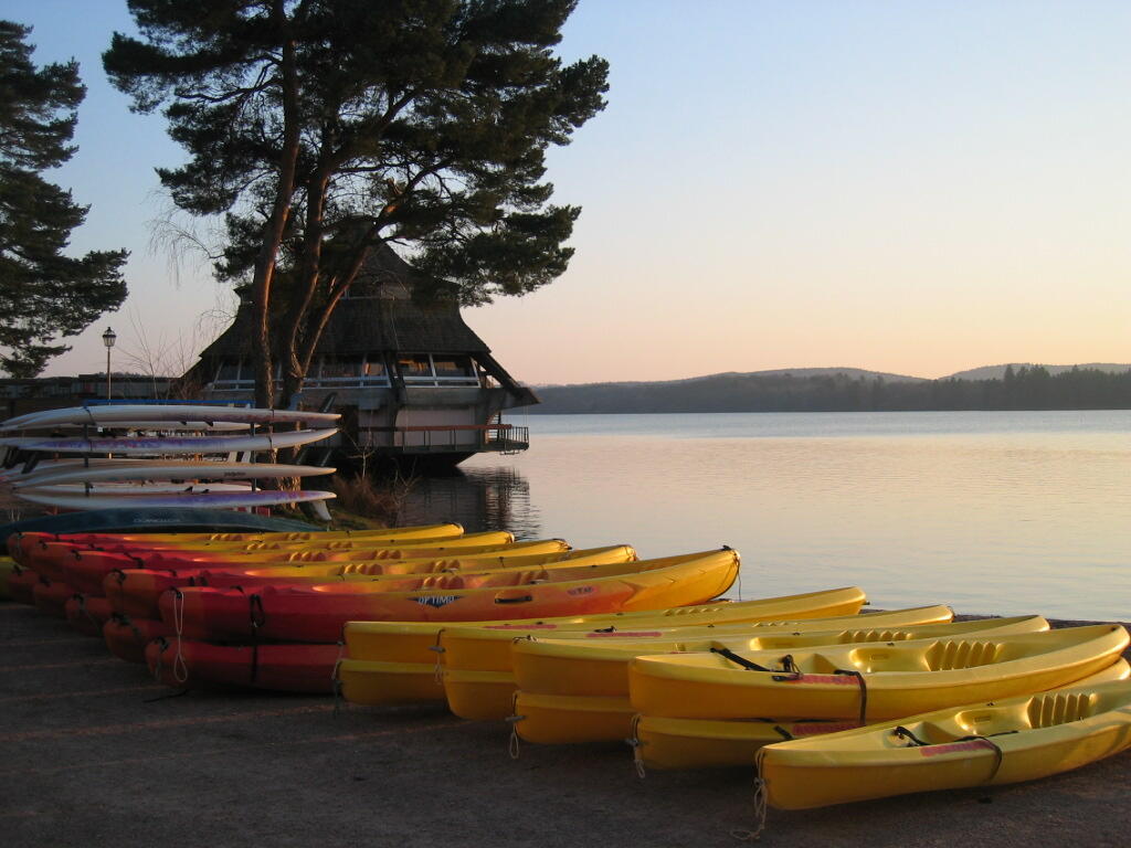 Canoë Lac des Settons