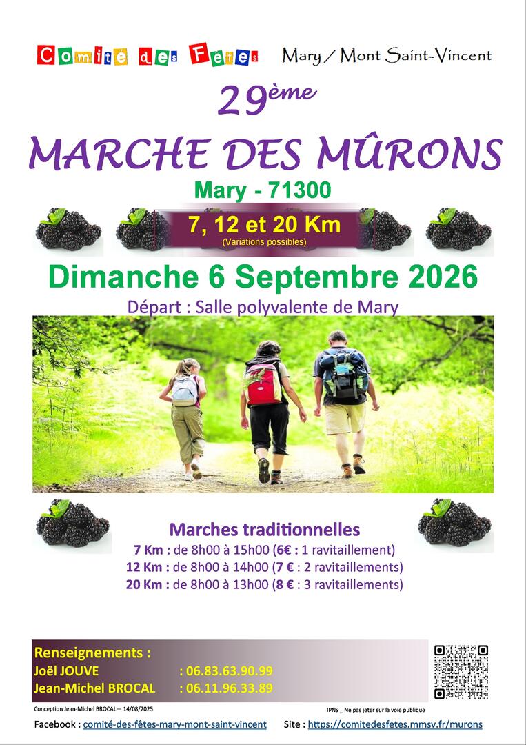 29ème marche des Mûrons