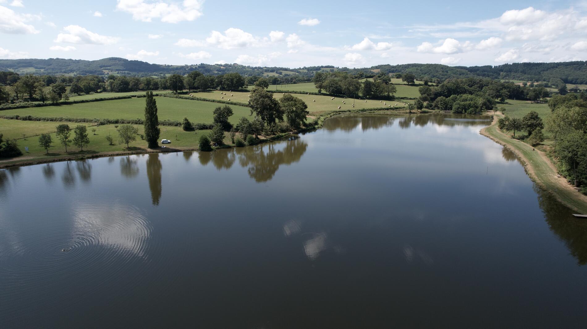 plan d'eau des Baudurettes