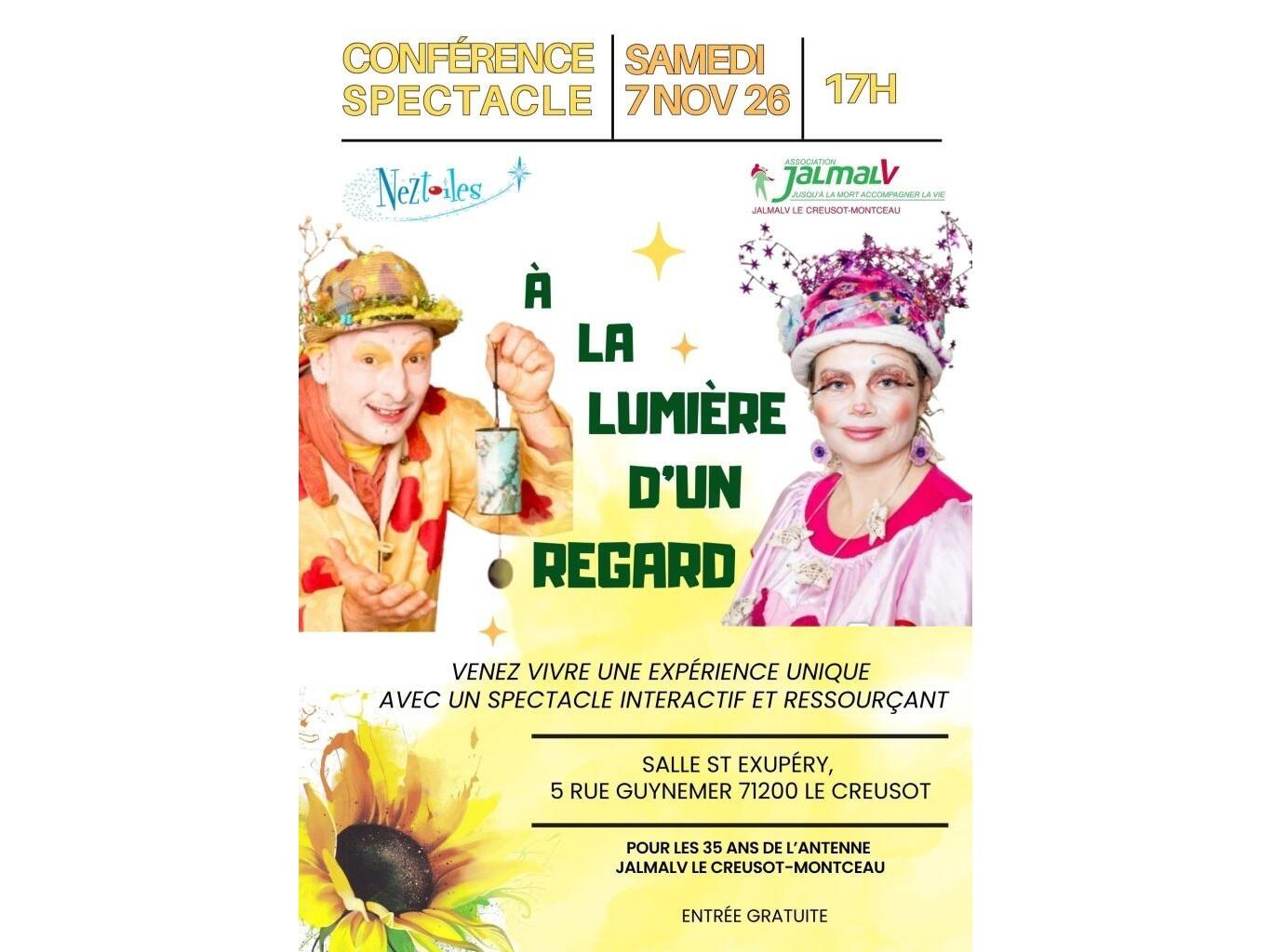 Conférence-spectacle 7 novembre 2026