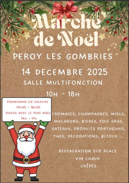 Marché de Noël - Péroy 14 déc