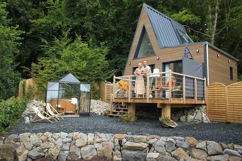 Les sens des bois, tipi, gîte, espace bien-être, Licques