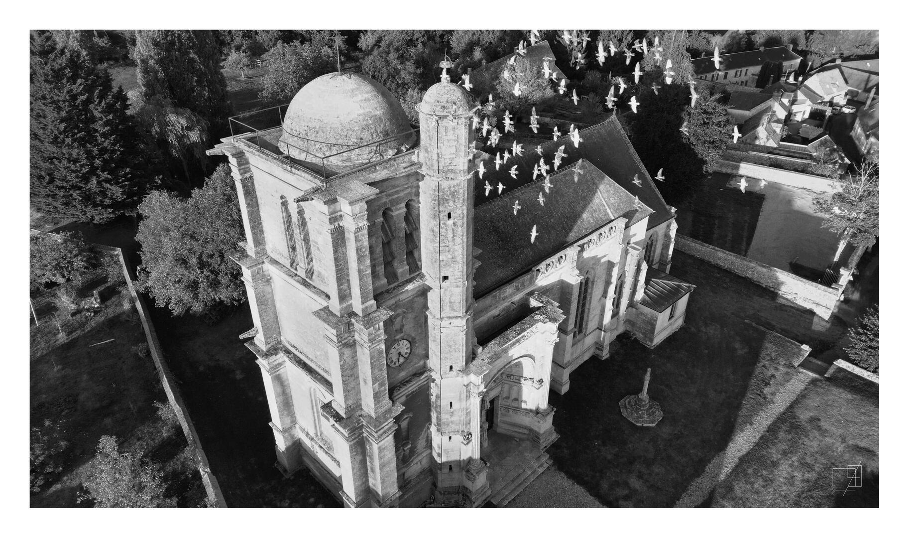 Montjavoult vu du ciel