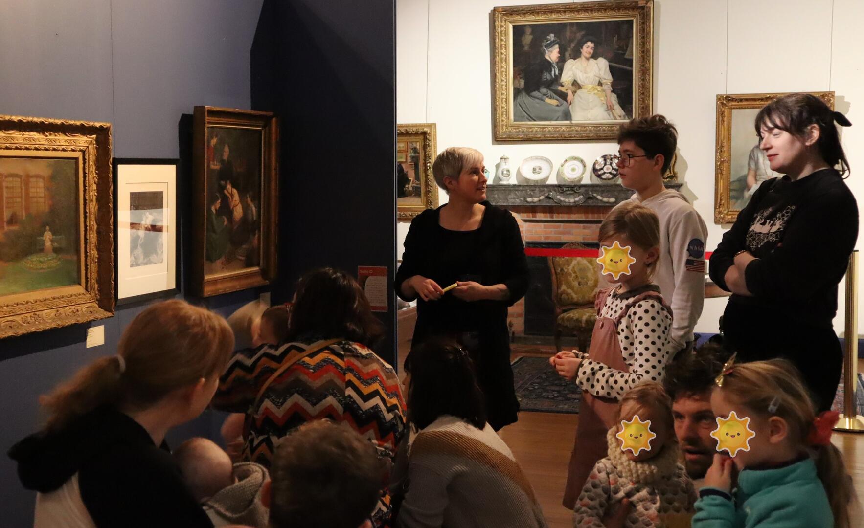 La p'tite famille au Musée