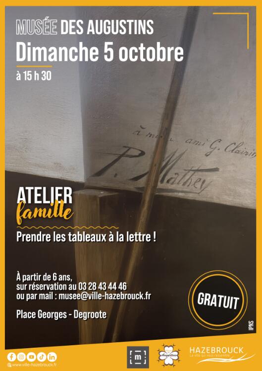 Atelier famille Musée des Augustins