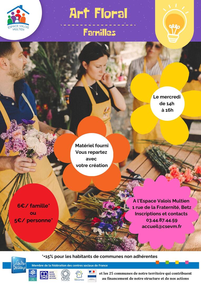 Atelier floral EVM