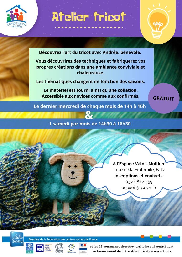 Atelier tricot - Betz