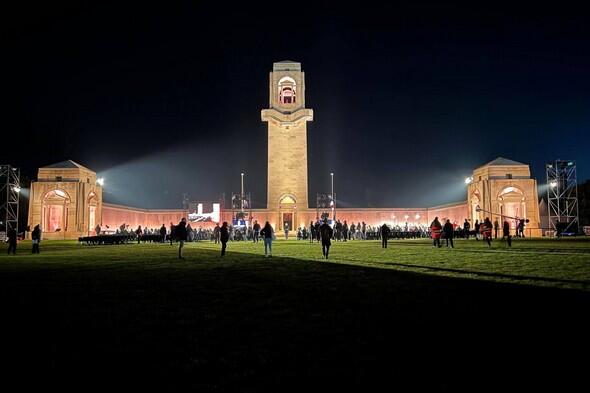 Anzac Day à Villers-Bretonneux