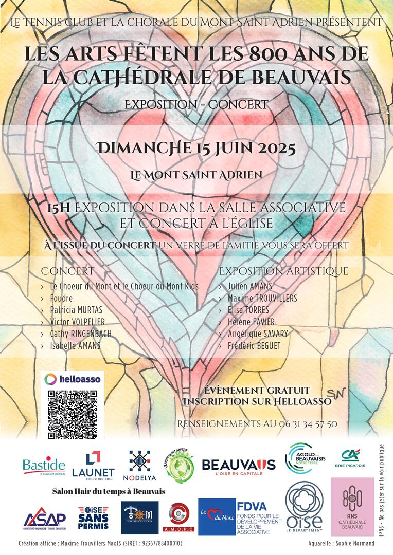 Les arts fêtent les 800 ans de la cathédrale de Beauvais