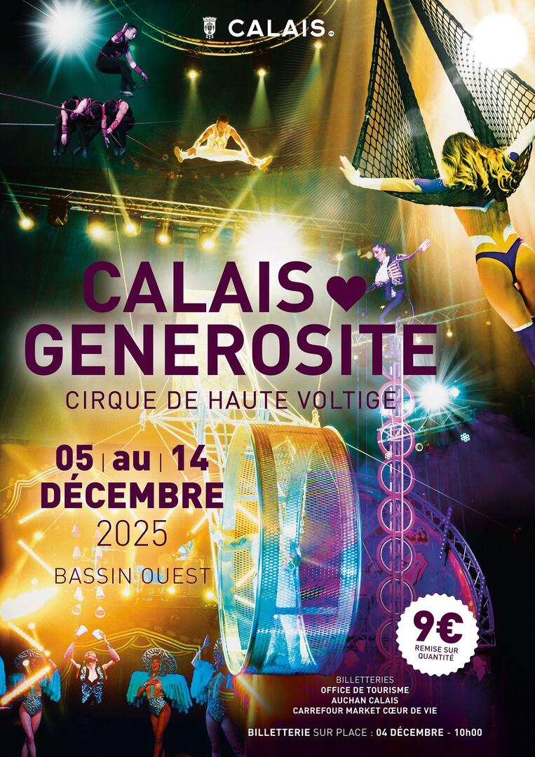 Affiche 2025 Calais Générosité
