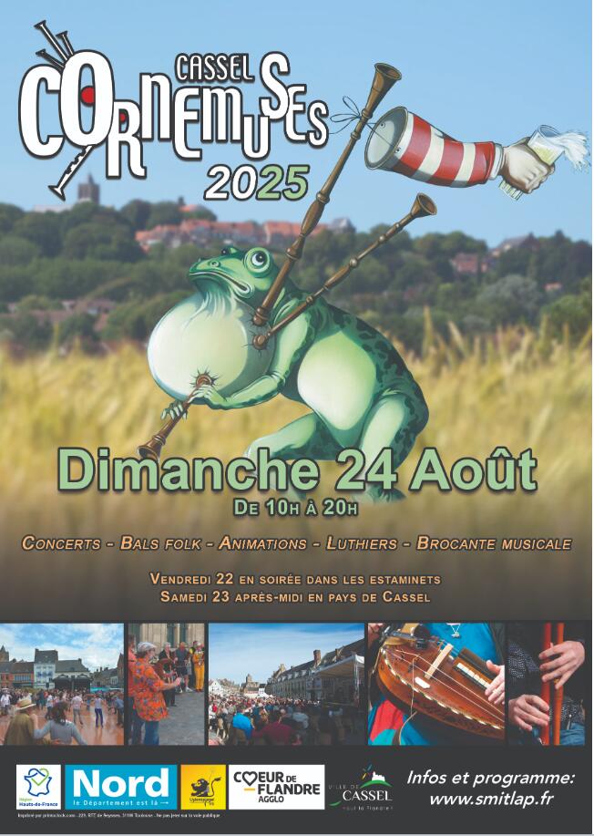 Affiche Cassel Cornemuse