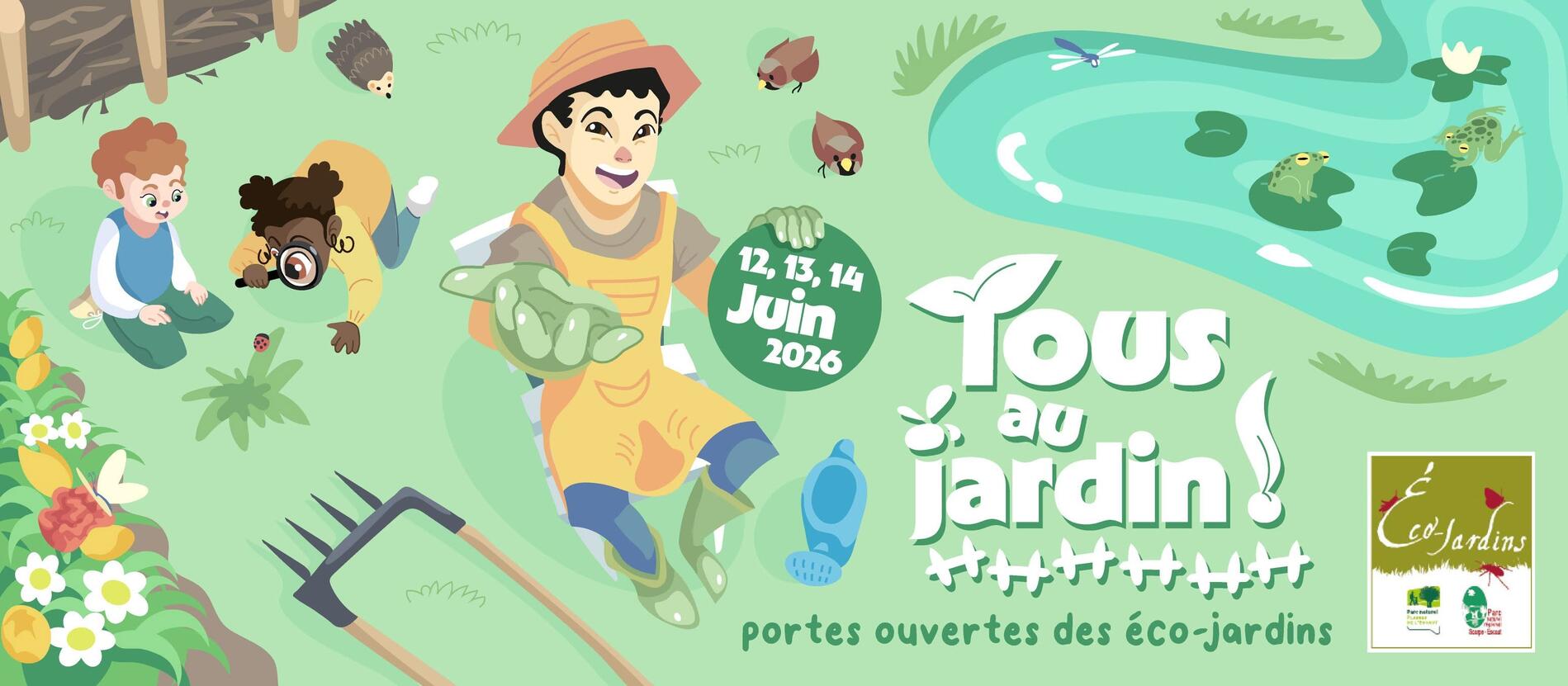Affiche Tous au jardin 2026